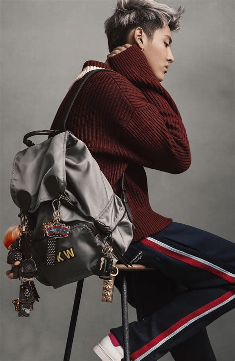 kris wu burberry bag|Kris Wu as Burberry's New Brand Ambassador .